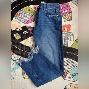 Free People wide leg jeans